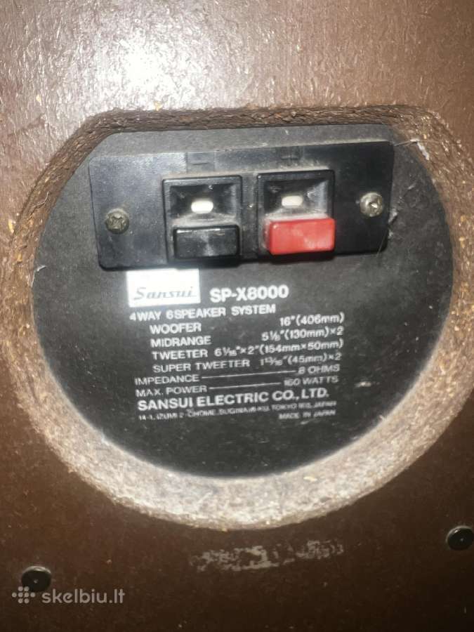 Sansui sp-x8000 + Akai Ak-u55 + Pionner Tx-608 - nuotraukos Nr. 5