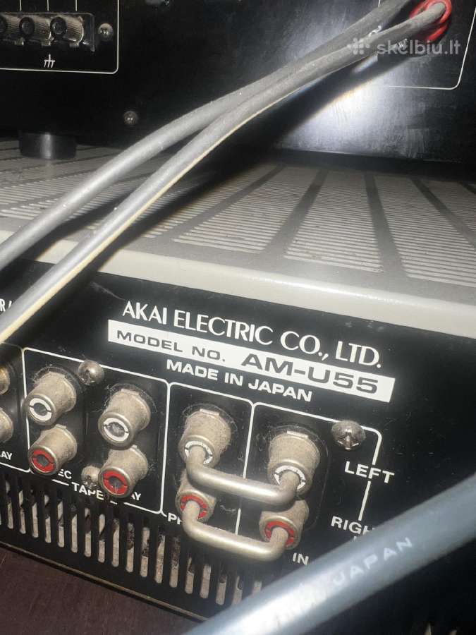 Sansui sp-x8000 + Akai Ak-u55 + Pionner Tx-608 - nuotraukos Nr. 7