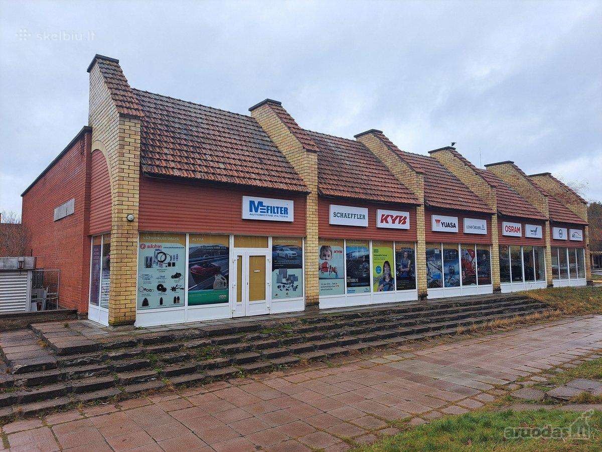 600 m2 komercins pastatas Visagine tik 200eur/ m2