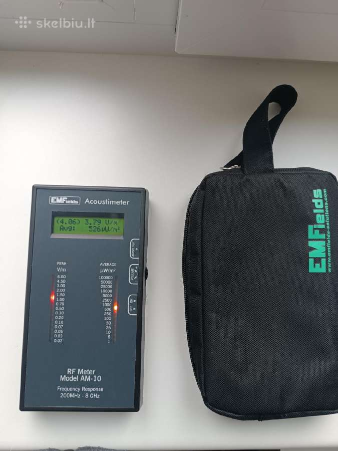Emfields acoustimeter am 10