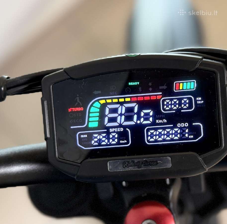 Gt54 Riding Times elektrinis motociklas 1000w - nuotraukos Nr. 7