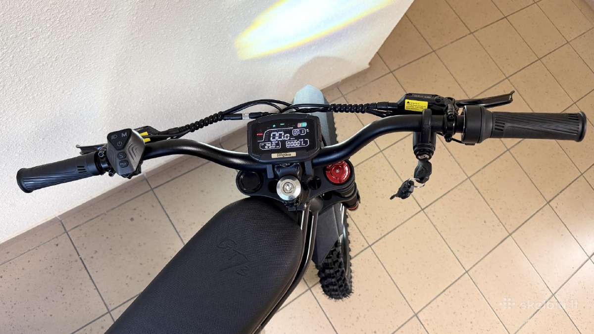 Gt73 Riding Times elektrinis dviratis 1200w - nuotraukos Nr. 6
