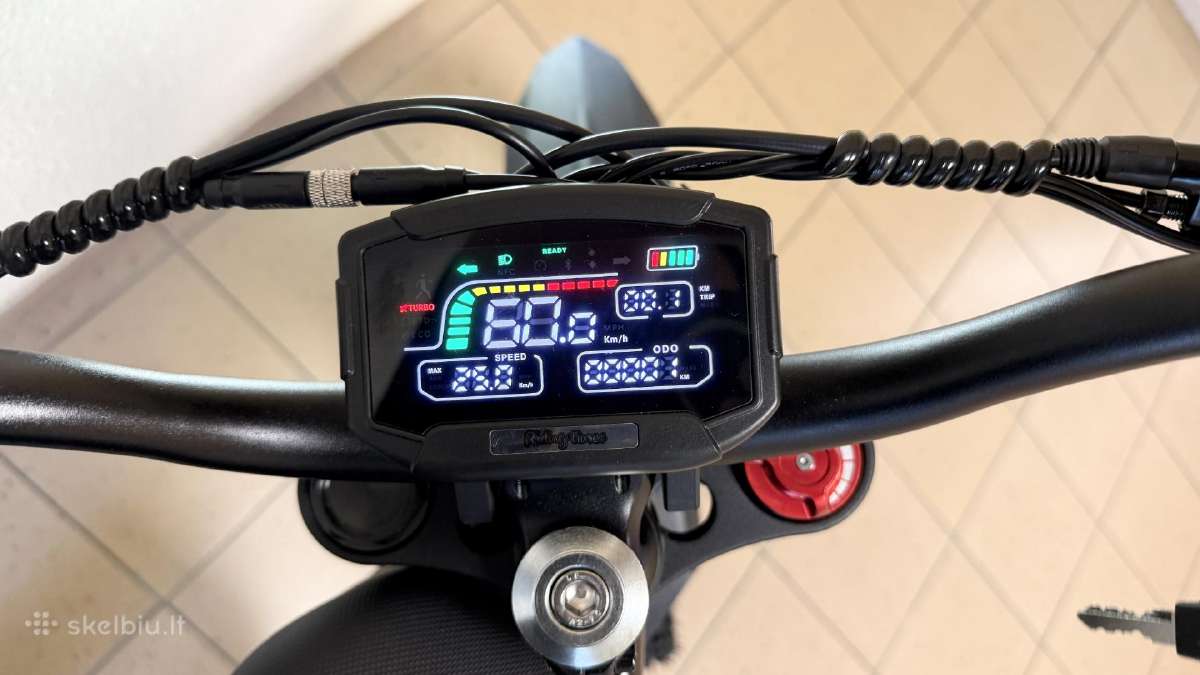 Gt73 Riding Times elektrinis dviratis 1200w - nuotraukos Nr. 8