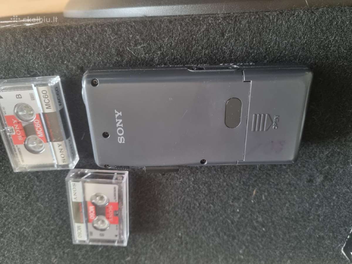 Diktofonas Sony labai mažai naudotas. - nuotraukos Nr. 3
