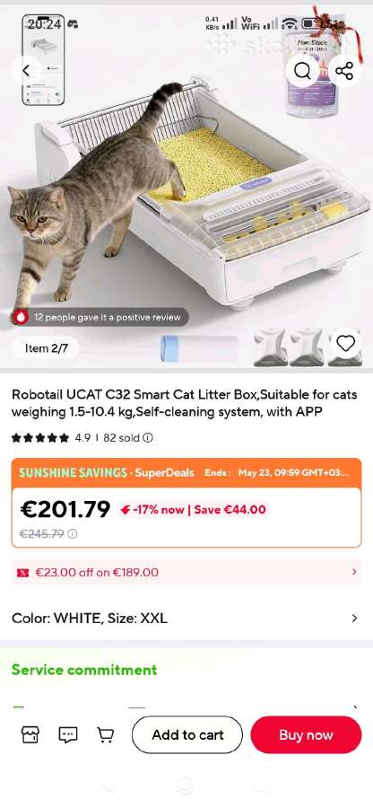 Automatinis kačių tuoletas