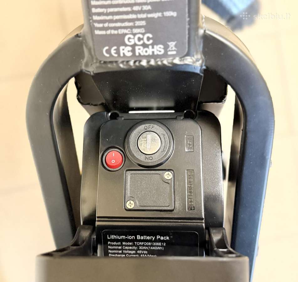 Gt2000 Cooryda elektrinis dviratis 2000w - nuotraukos Nr. 11