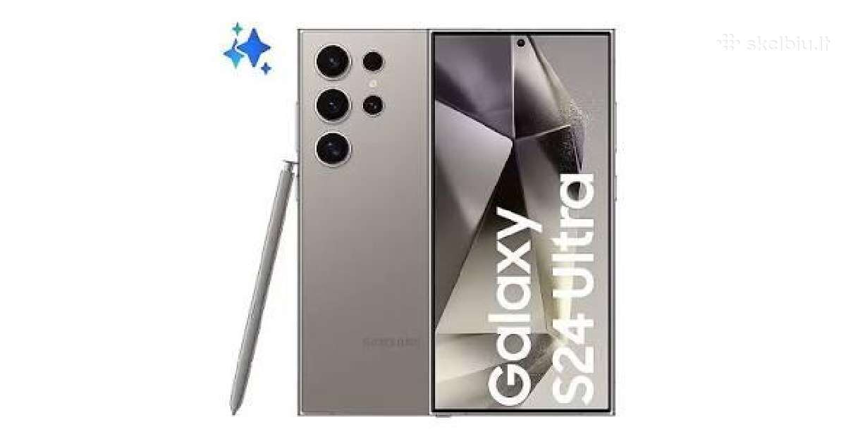 Kaip Naujas Samsung S24 Ultra/256gb/12gb