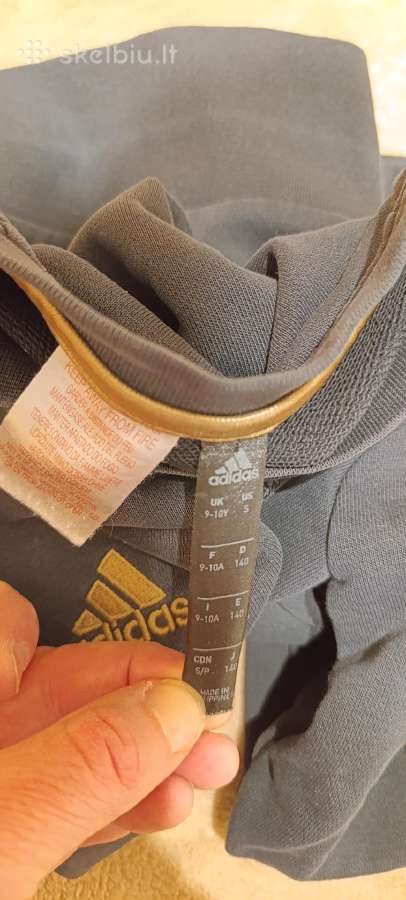 Adidas Real Madrid futbolo džemperis 9-10 metų - nuotraukos Nr. 7
