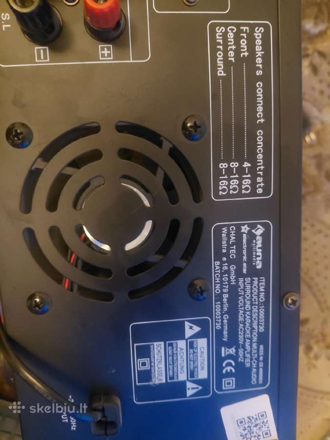 Pardodu Karaoke Amp-5100-b - nuotraukos Nr. 5