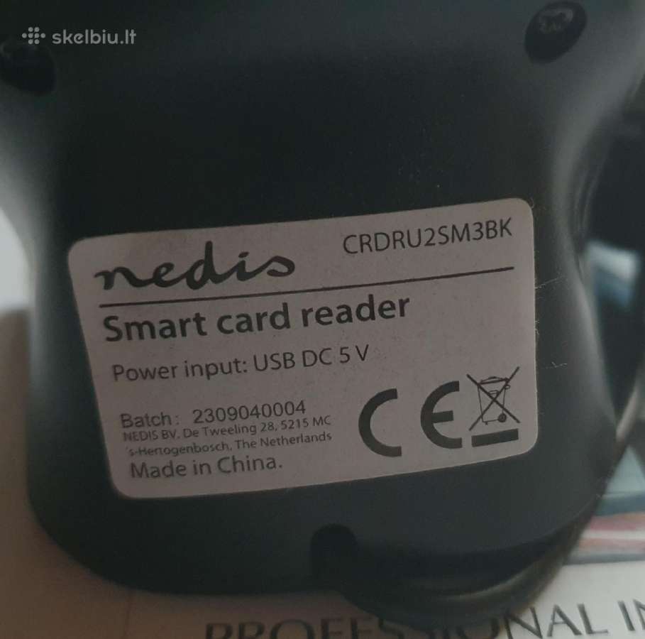 Kortelių Id skaitytuvas Nedis