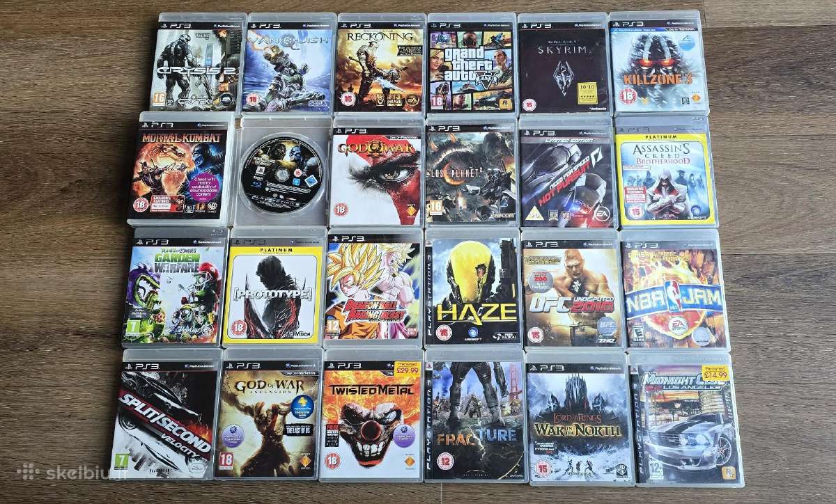 Playstation 3 žaidimai originalus
