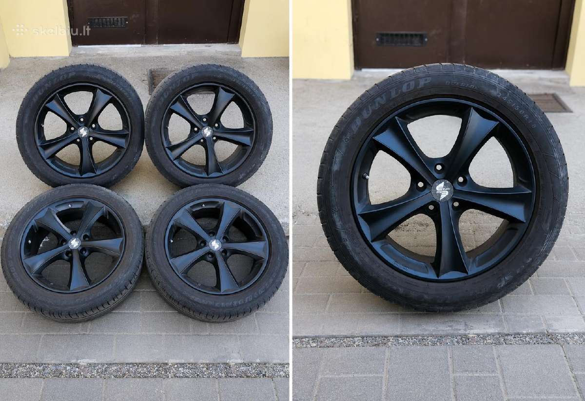 Etabeta lengvo lydinio ratlankiai su padangomis