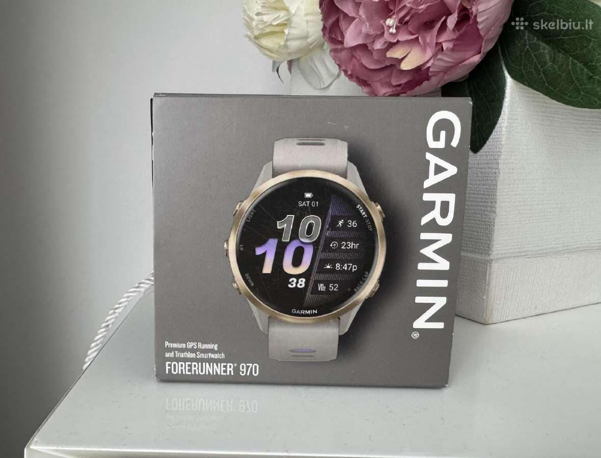 Naujas Garmin Forerunner 970