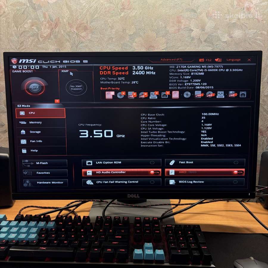 Msi z170 gaming m5 - nuotraukos Nr. 7