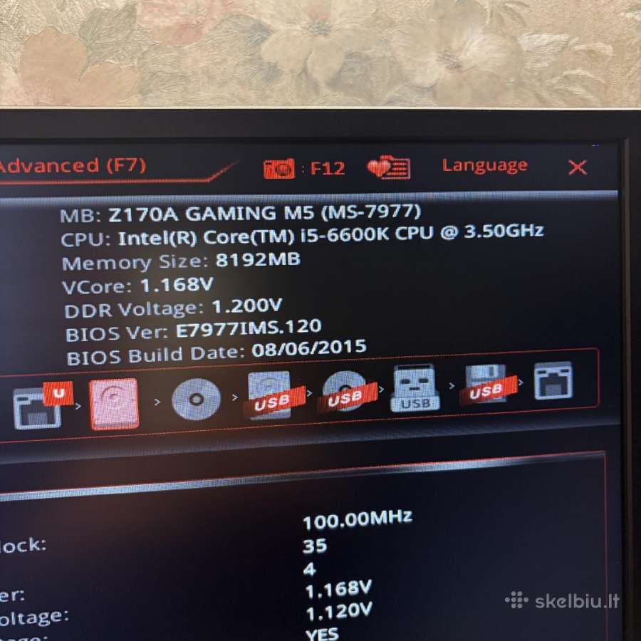 Msi z170 gaming m5 - nuotraukos Nr. 8
