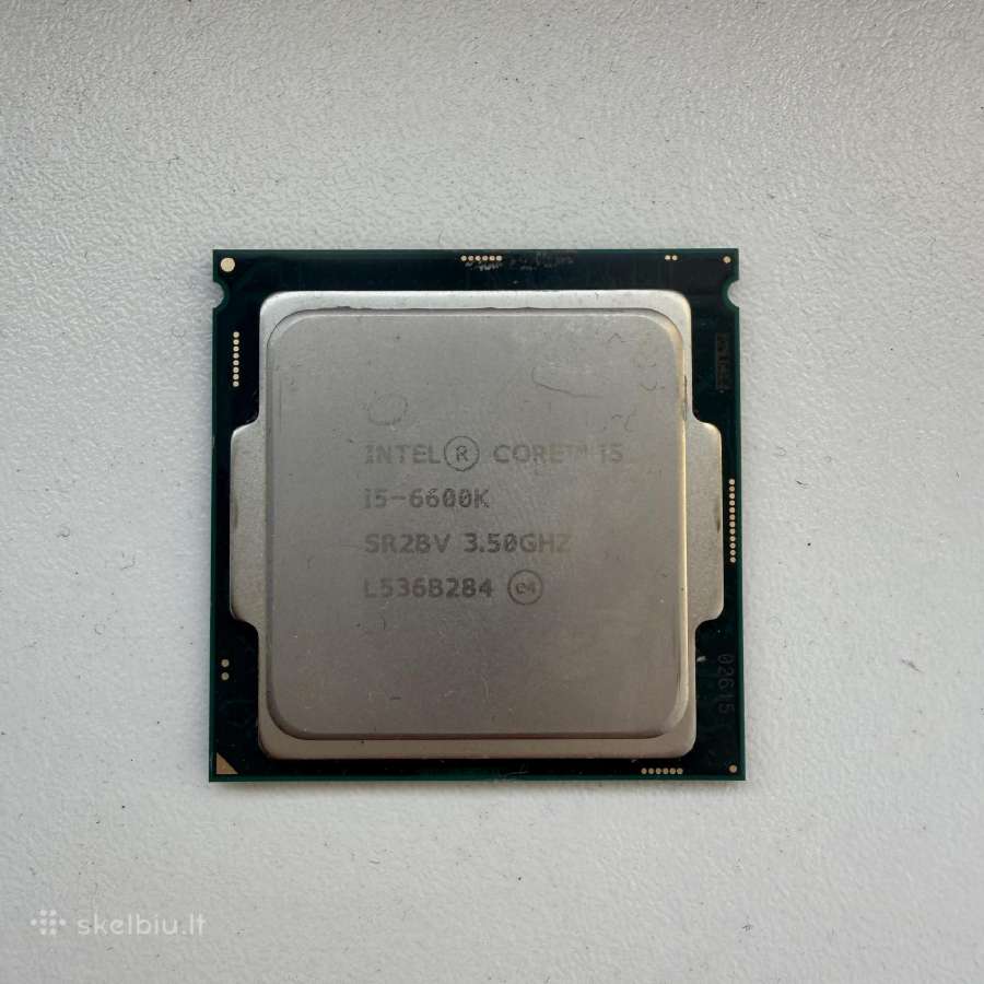 Intel core i5-6600k - nuotraukos Nr. 2