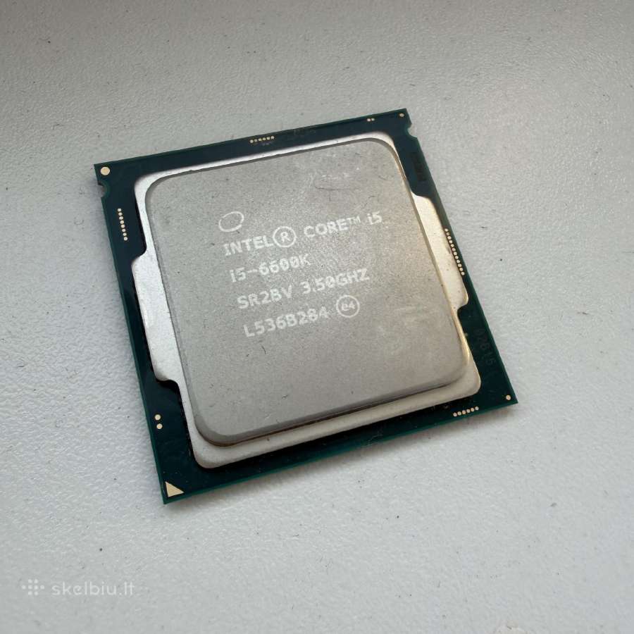 Intel core i5-6600k - nuotraukos Nr. 3