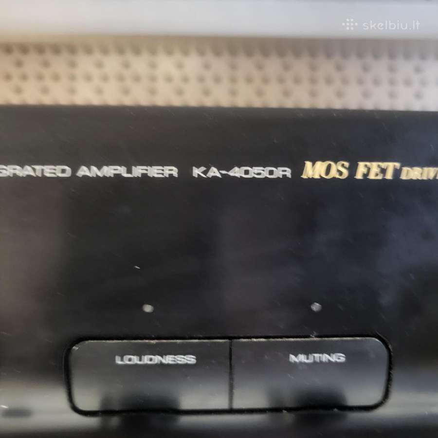 Kenwood stiprintuvas ka4050r - nuotraukos Nr. 2