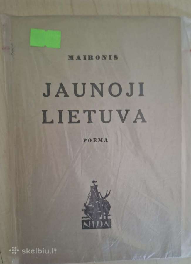 Jaunoji Lietuva. Poema.maironis