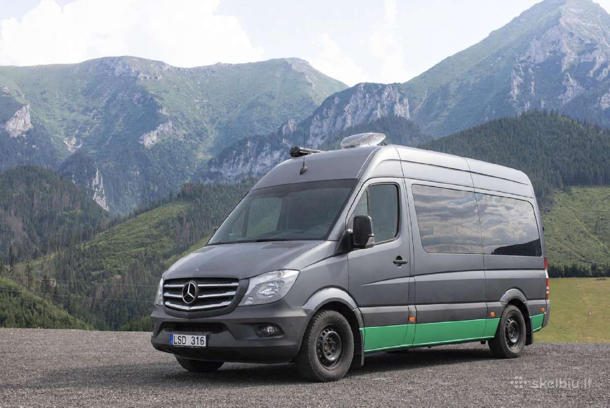 Mercedes Benz Sprinter Puikus Kemperis
