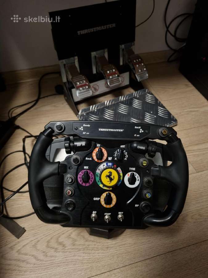 Thrustmaster T500rs žaidimų vairas (3 vairai)
