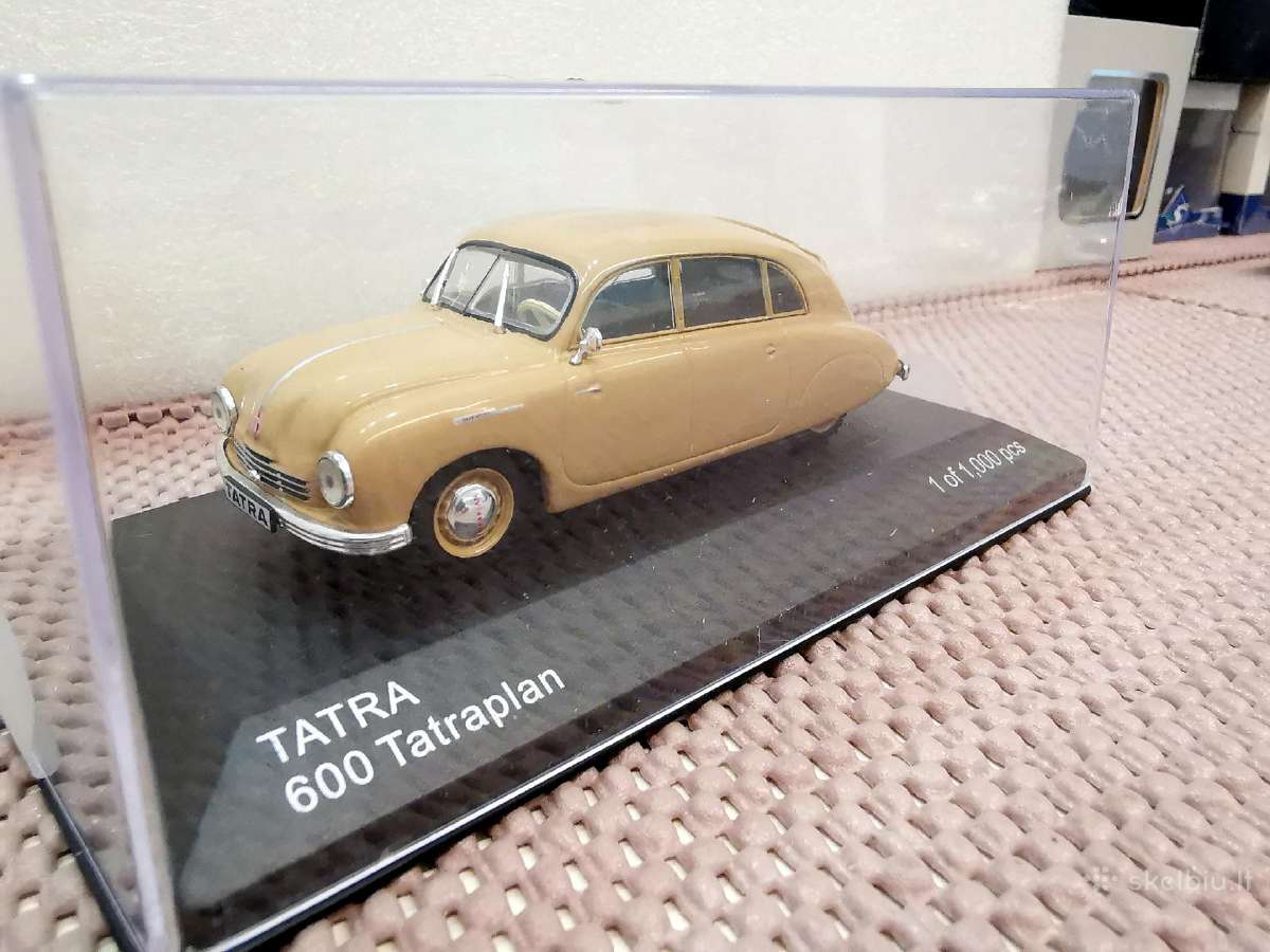 1:43 Čekiškų Automobilių (Škoda, Tatra) Modeliai - nuotraukos Nr. 17
