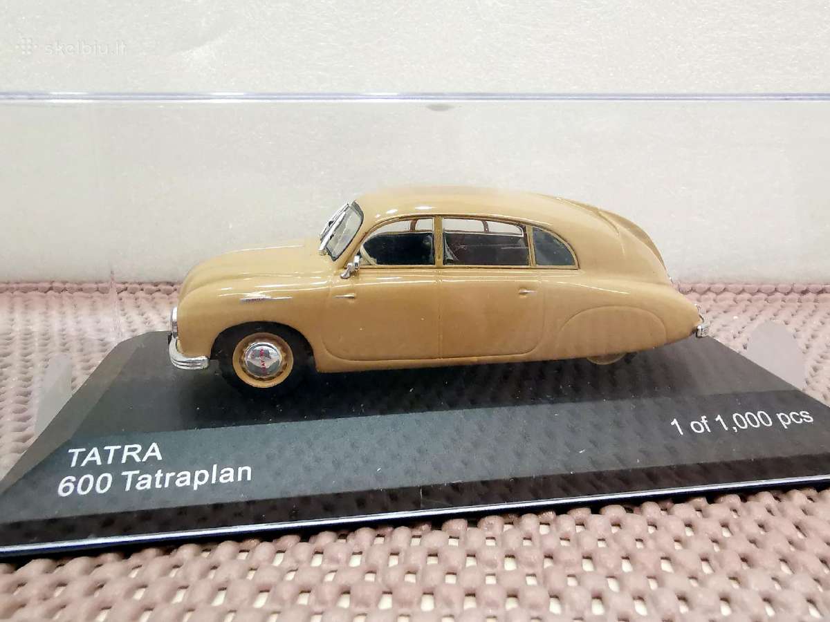 1:43 Čekiškų Automobilių (Škoda, Tatra) Modeliai - nuotraukos Nr. 18