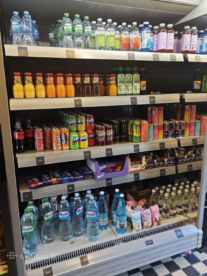 Atvira prekybinė šaldymo vitrina su LED apšvietimu - nuotraukos Nr. 2