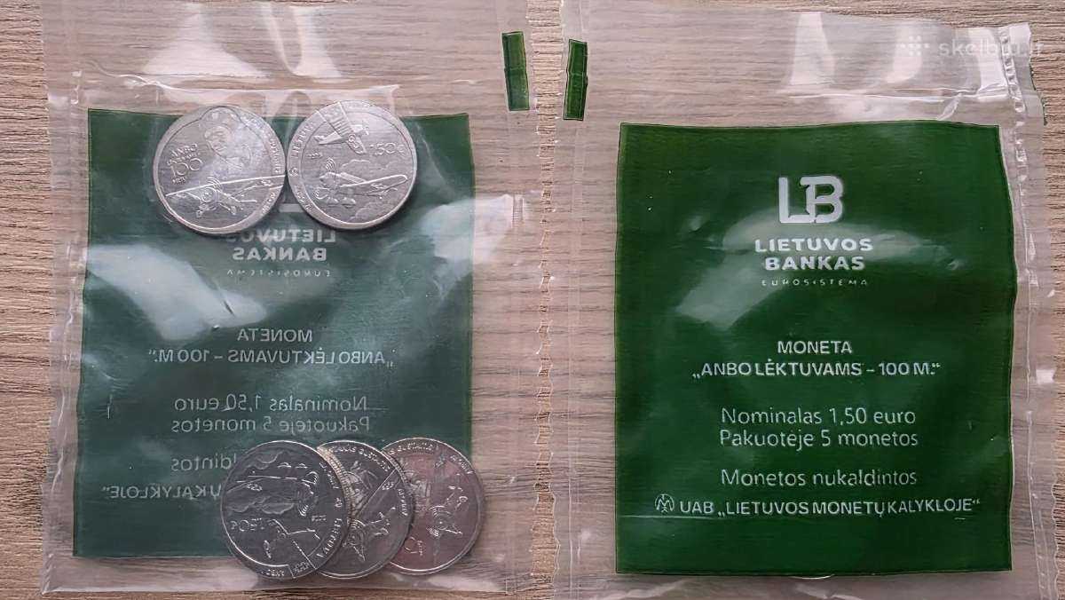 2026 metų 1.5€ pusantrokai Anbo