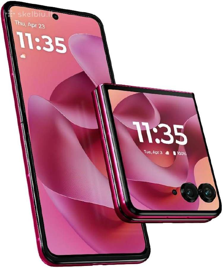 Visiškai Naujas Motorola Razr+ 2025 256gb Hot Pink