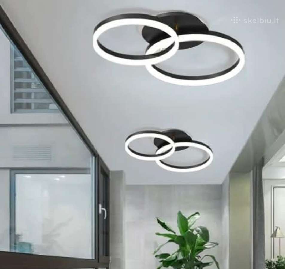 Naujas Modernus LED Lubinis Šviestuvas