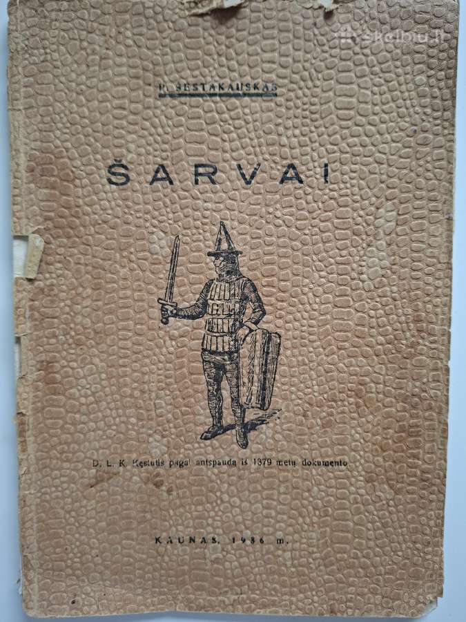 P. Šeštakauskas. Šarvai. 1936 m.