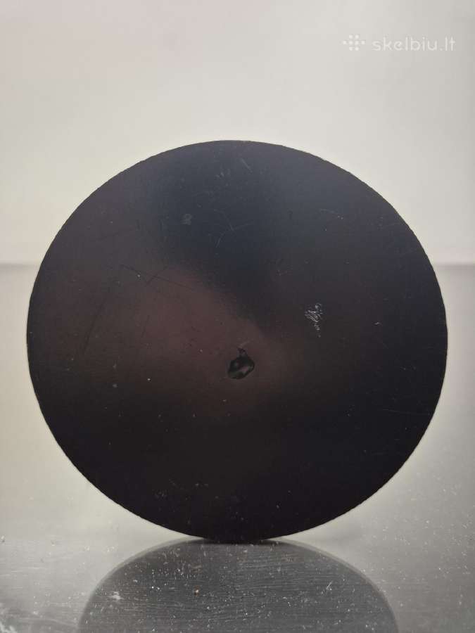 Juoda aukšta žvakidė - nuotraukos Nr. 3