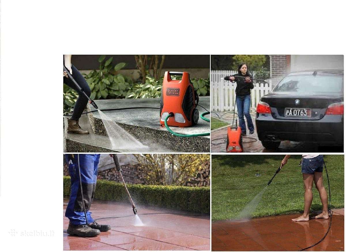 Black & Decker Pw 1500 Sp aukšto slėgio plovykla - nuotraukos Nr. 8