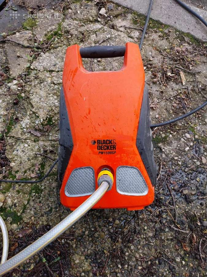 Black & Decker Pw 1500 Sp aukšto slėgio plovykla