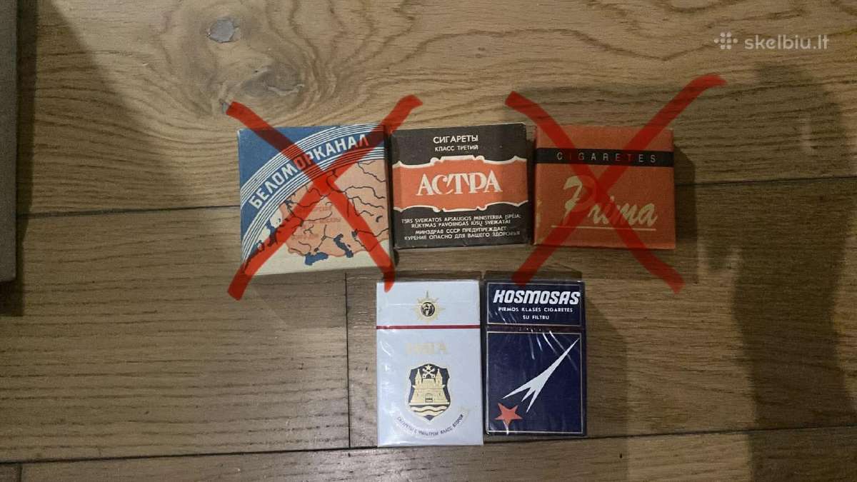 Sovietiniai antikvariniai rūkalai