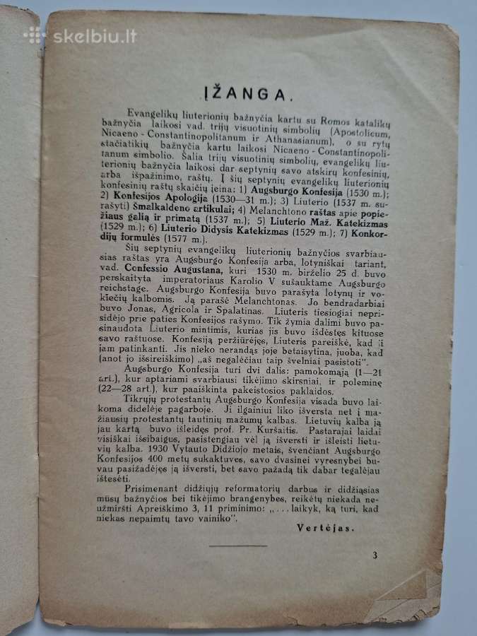 Augsburgo konfesija. 1934 m. - nuotraukos Nr. 4