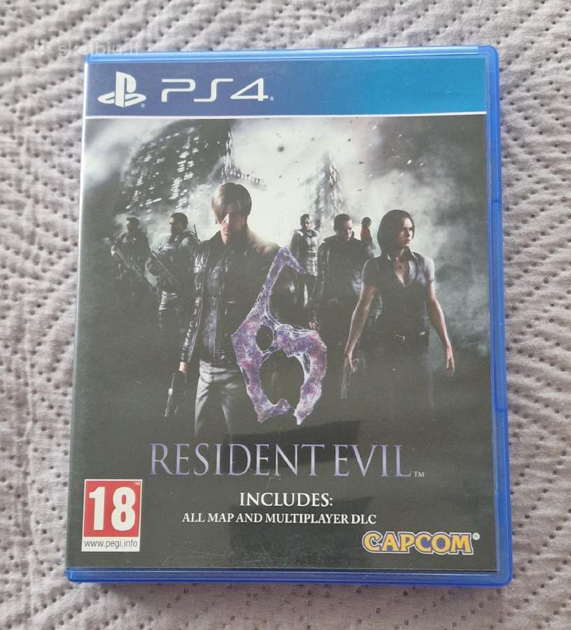 Ps4 žaidimas Resident Evil 6