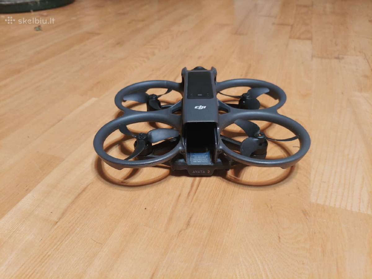 Dji Avata 2 dronas, baterija, krepšys, priedai - nuotraukos Nr. 2