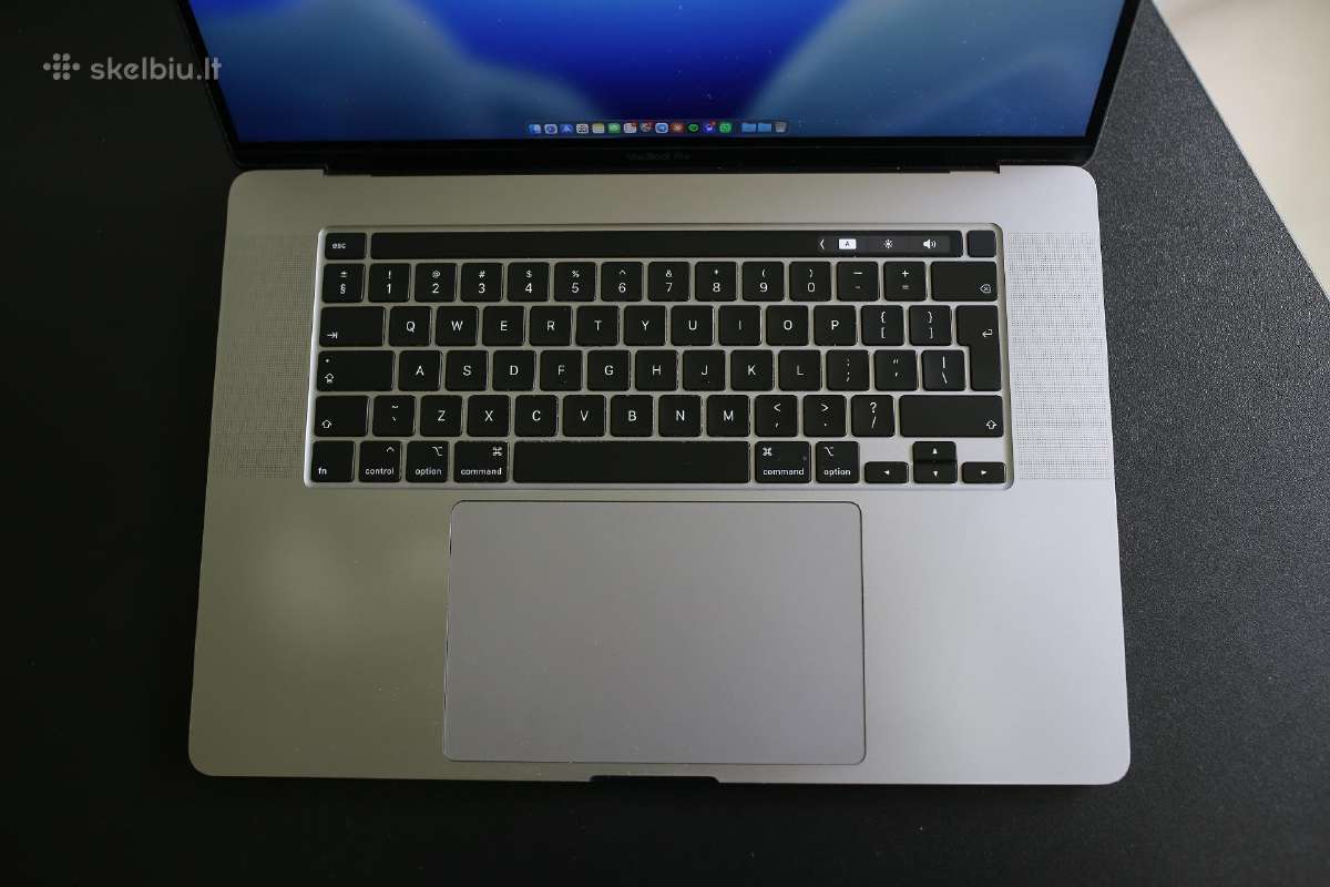 MacBook Pro 16" i9 32gb RAM 1tb 8gb Radeon - nuotraukos Nr. 2
