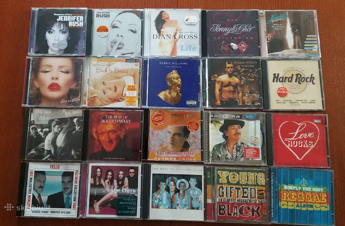 Įvairūs CD diskai