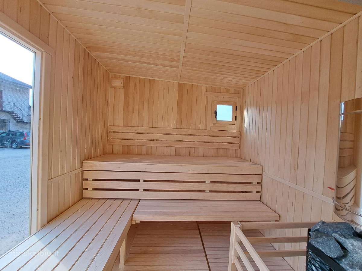 Lauko Namelis su Pirtimi 2.4x5m - nuotraukos Nr. 5