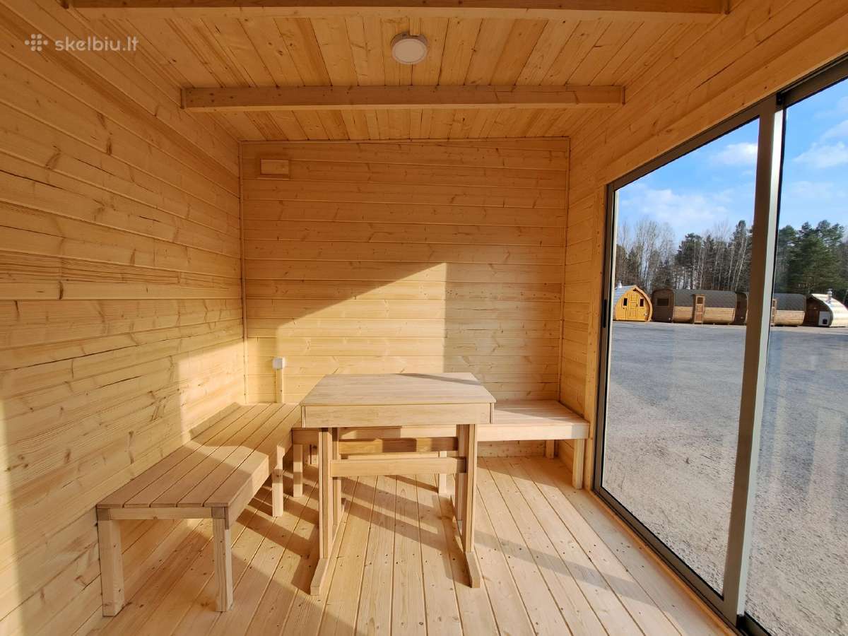 Lauko Namelis su Pirtimi 2.4x5m - nuotraukos Nr. 6