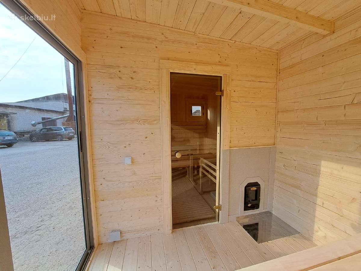 Lauko Namelis su Pirtimi 2.4x5m - nuotraukos Nr. 7