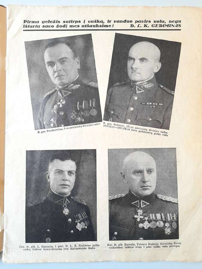 Žurnalas "Karys" 1938m.