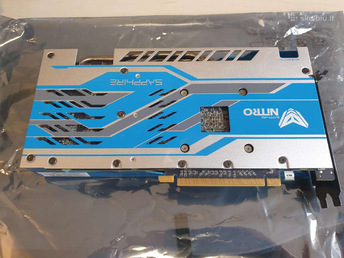 Naudota Sapphire Nitro+ Rx580 8gb - nuotraukos Nr. 2