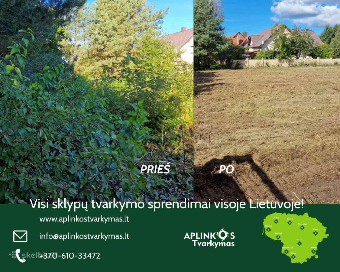 Apleistų sklypų tvarkymas! - nuotraukos Nr. 18