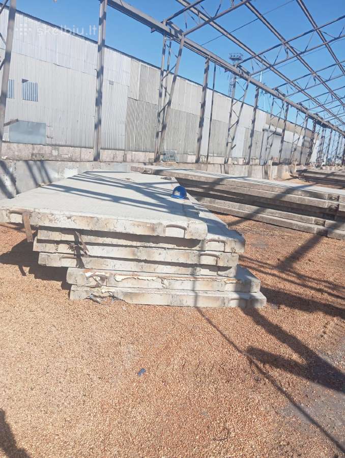 Kelines plokštės 6x2m