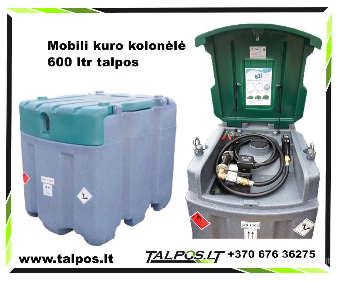 Skysto kuro talpyklos, talpos. Kuro įranga. - nuotraukos Nr. 6