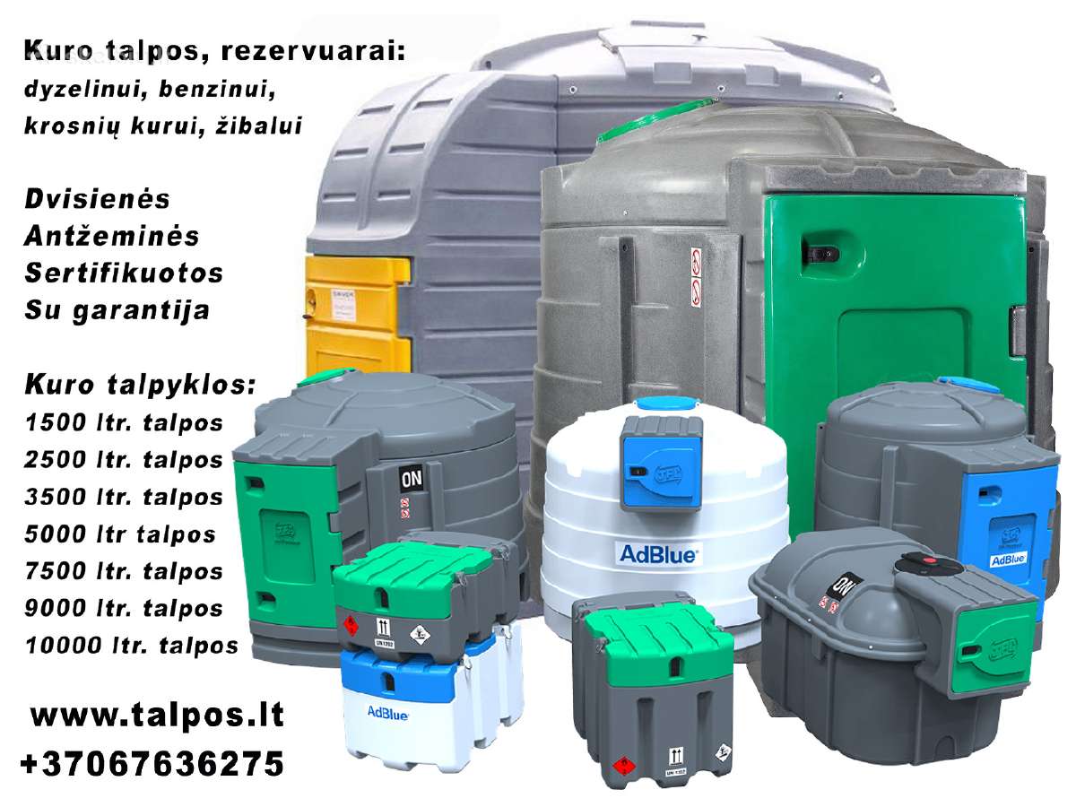 Skysto kuro talpyklos, talpos. Kuro įranga. - nuotraukos Nr. 13